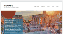 Desktop Screenshot of migviaggi.com